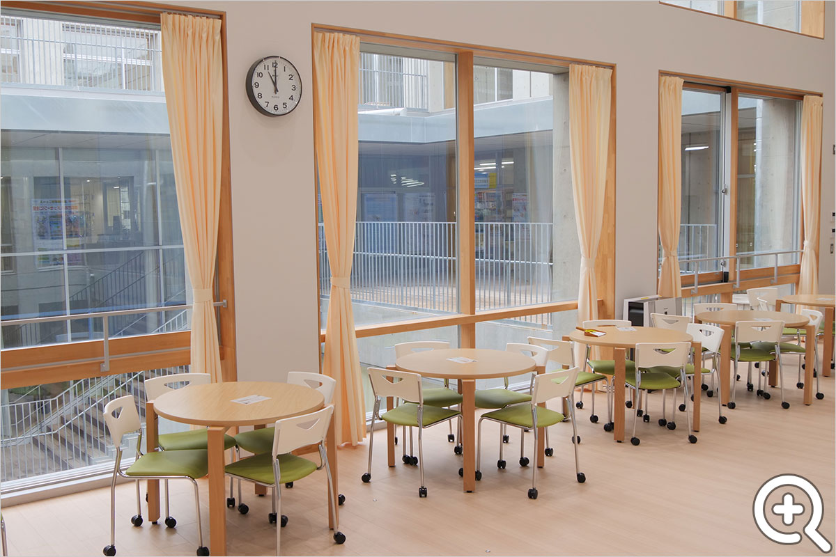 画像：対話コーナー