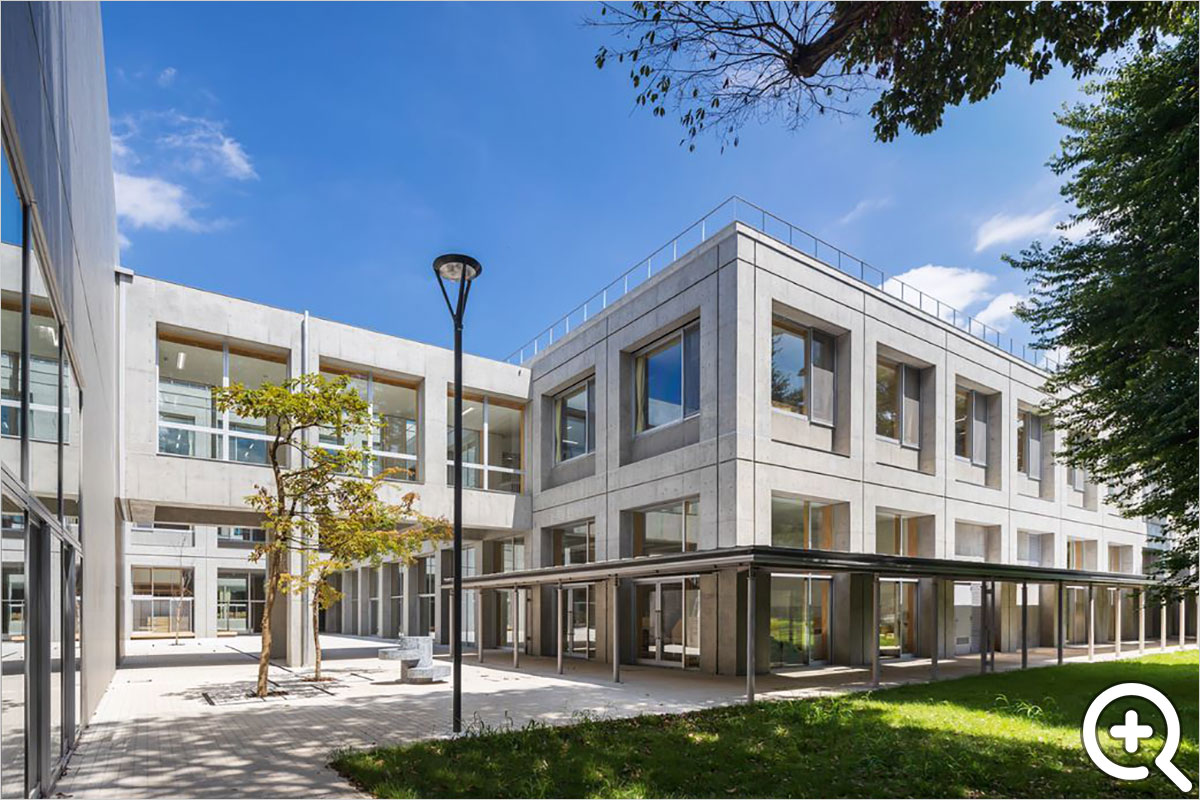 画像：校舎外観